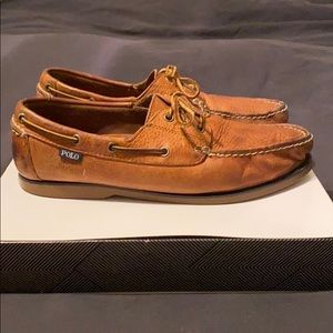 Polo Ralph Lauren Men's Bienne Leather Boat Shoes